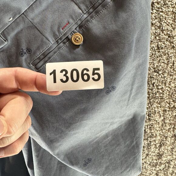 Brooks Brothers Red Fleece Pants Men 33x32 Gray 100% Cotton Bike Bicycle Patten - Picture 11 of 11